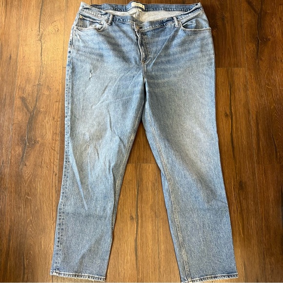 Abercrombie and Fitch the 90s straight ultra high-rise Jean SZ 22R - Picture 2 of 5